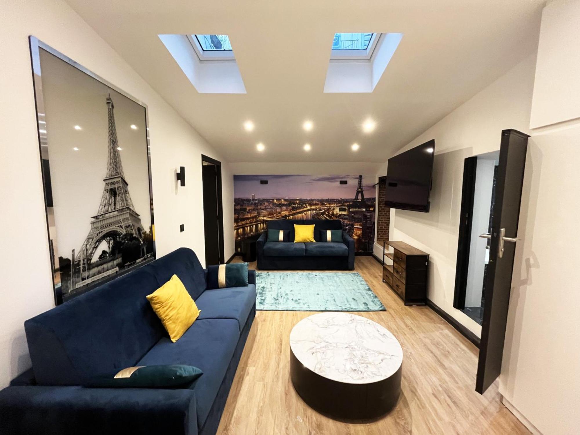 Ferienwohnung Urban Flat 175 - Loft St Denis Paris Exterior foto
