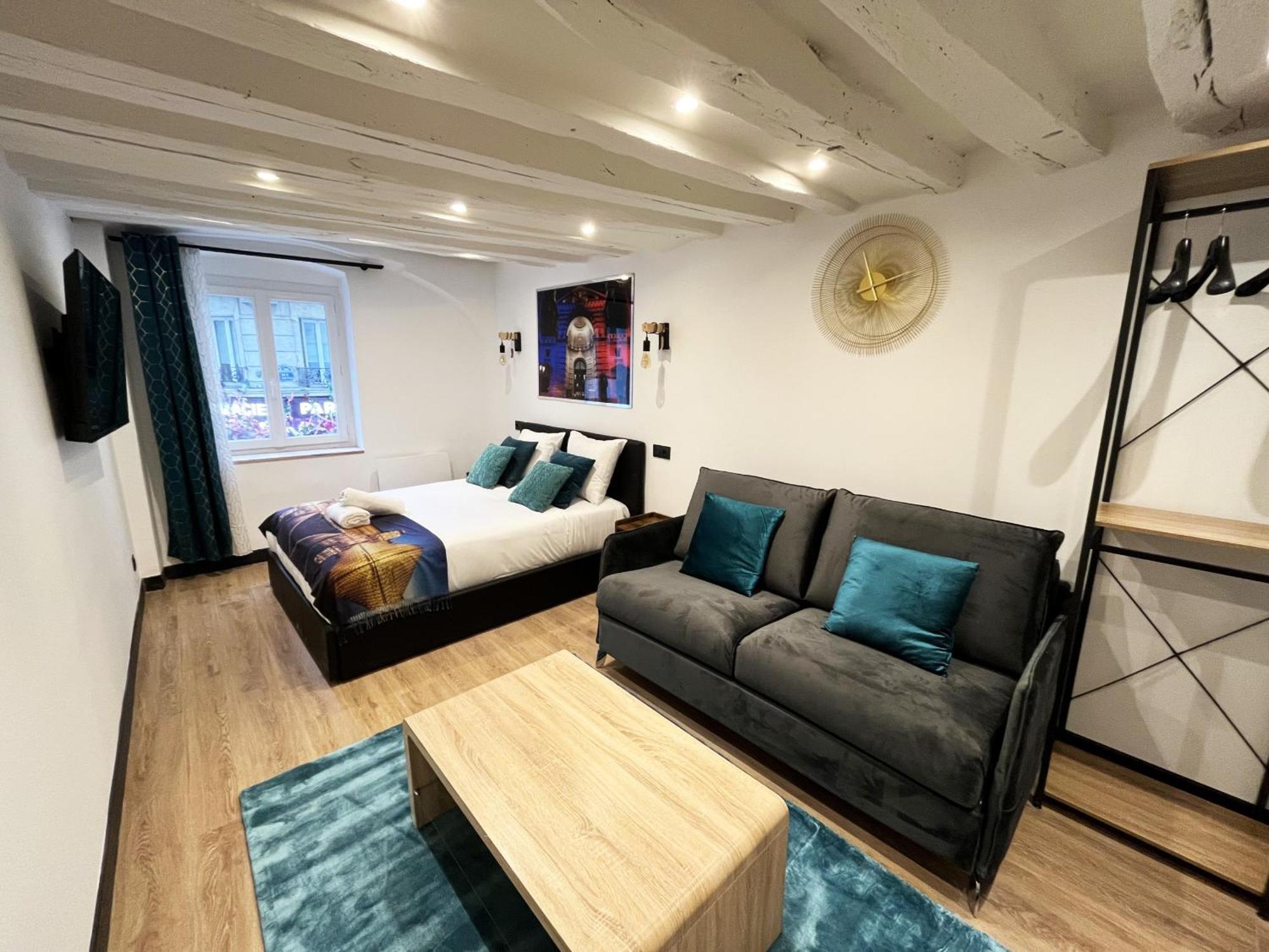 Ferienwohnung Urban Flat 175 - Loft St Denis Paris Exterior foto