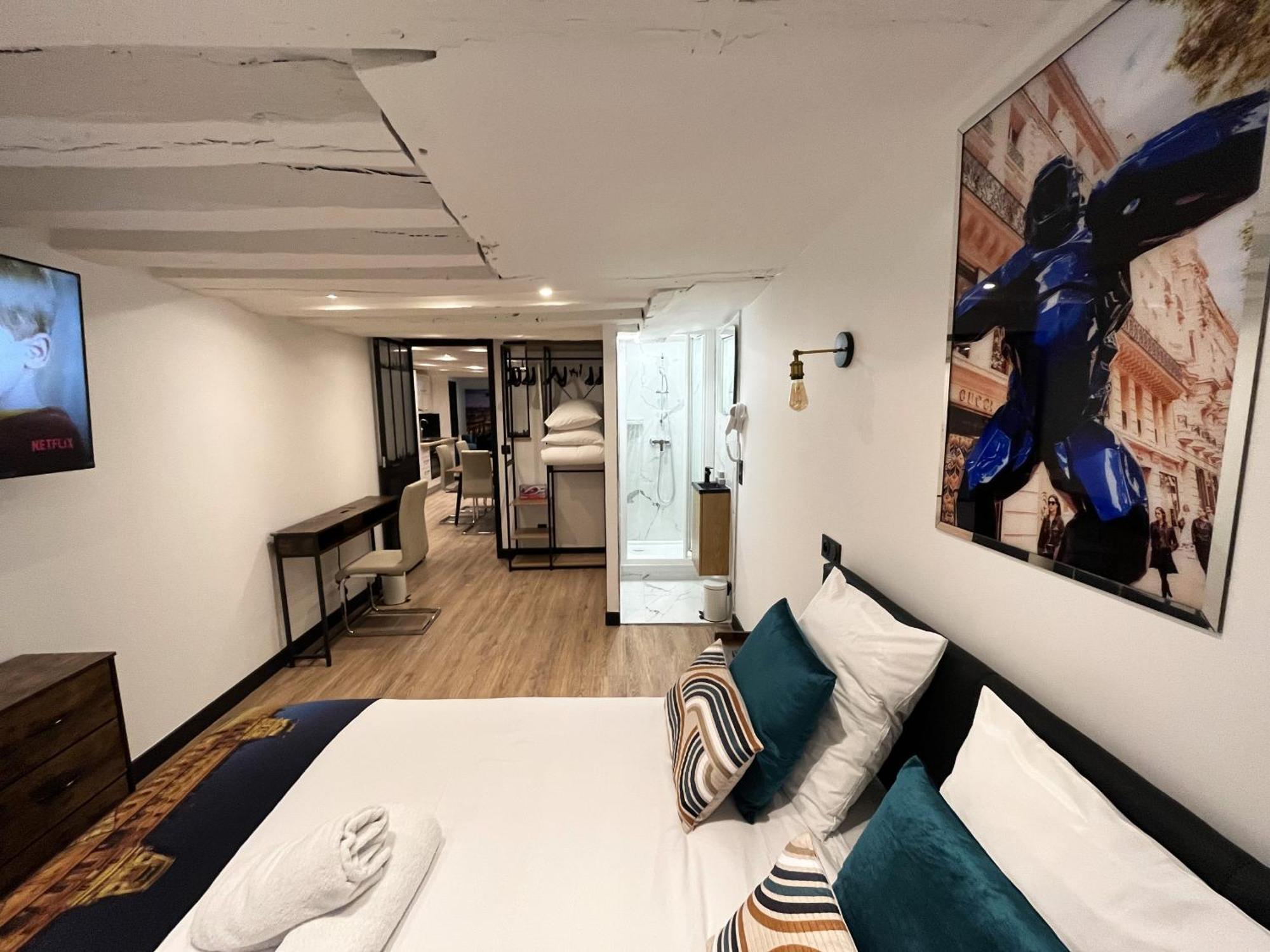 Ferienwohnung Urban Flat 175 - Loft St Denis Paris Exterior foto